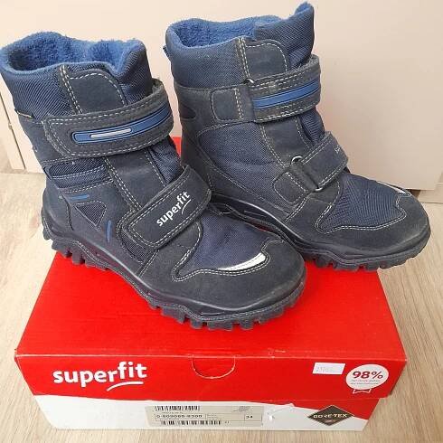 Zimní goretexové chlapecké boty, zn. Superfit, 34 - České Budějovice - Bazar