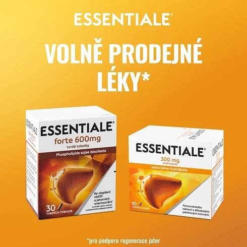 Essentiale forte 600 mg 30 tvrdých tobolek