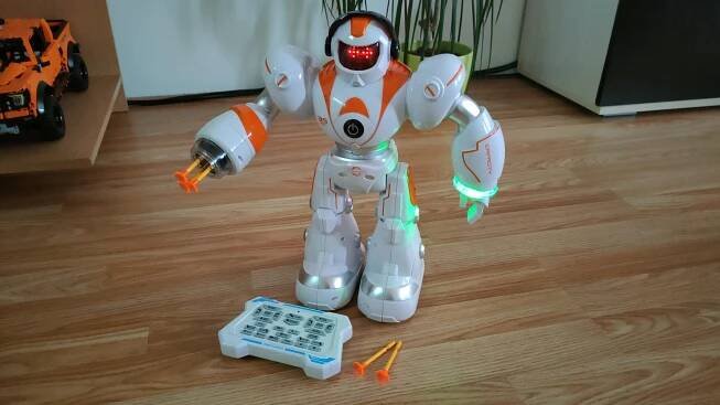 Robot Robin - testovanodetmi