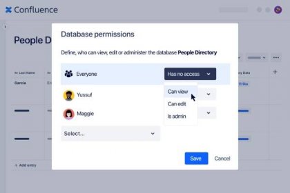 Orderly Databases for Confluence