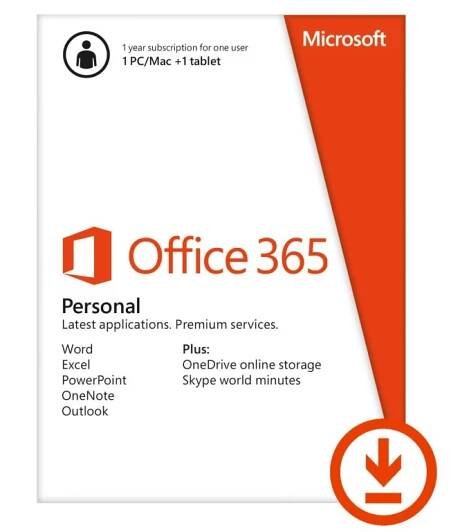 Microsoft Office 365 pro jednotlivce Elektronická licence