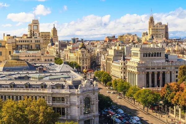 The Ultimate Spain Travel Guide - Skyline of Madrid