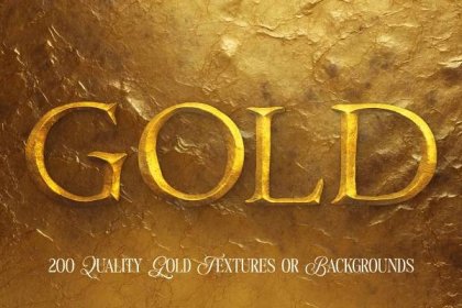200 Shiny Golden Textures