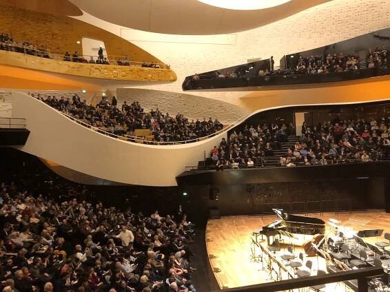 Philharmonie de Paris, le balcon de la reine