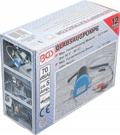 Čerpadlo pro odsávání oleje 12 V BGS 9910 - Allegro