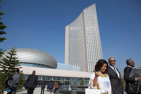 Le siège de l’Union africaine à Addis-Abeba en 2017.