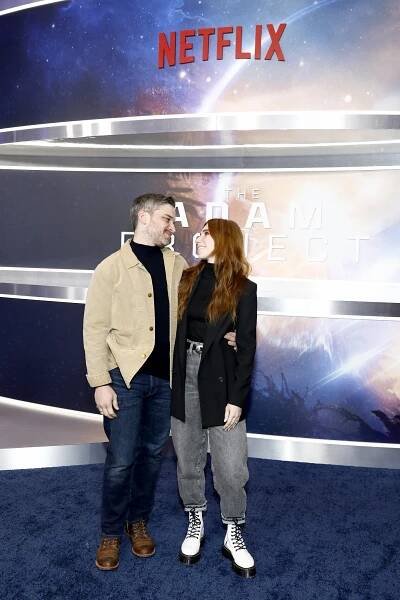 The Adam Project World Premiere at Alice Tully Hall on February 28, 2022 in New York City - Evan Jonigkeit, Zosia Mamet - Projekt Adam - Z akcí