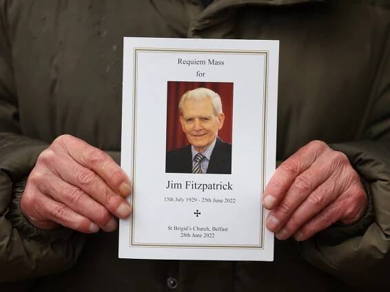 Newspaper owner Jim Fitzpatrick had a life well lived, funeral hears