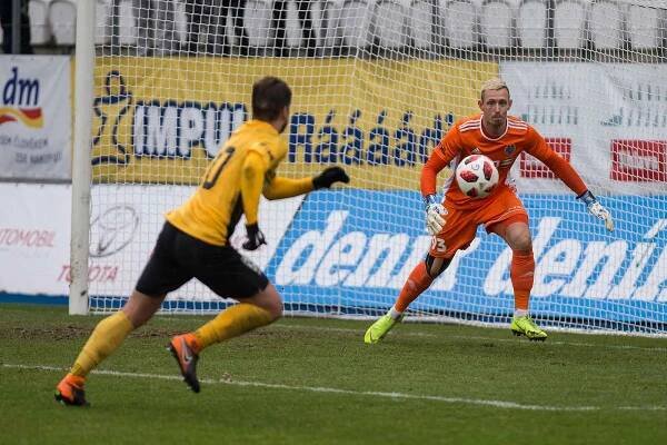 Utkání 19. kola FNL mezi FC Vysočina Jihlava a Sokolov.