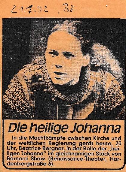 Béatrice Bergner: press