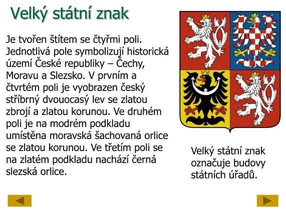 PPT - Státní symboly České republiky PowerPoint Presentation, free download - ID:4944822