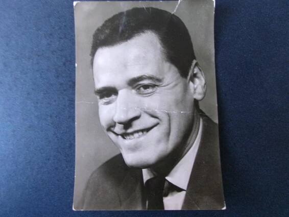 Foto Rosegnal pohlednice Československo herec Josef Bek