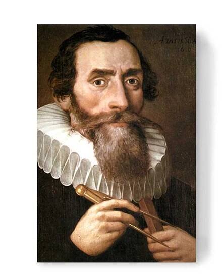 Obraz na stenu Johannes Kepler obraz na plátne - Darčeky