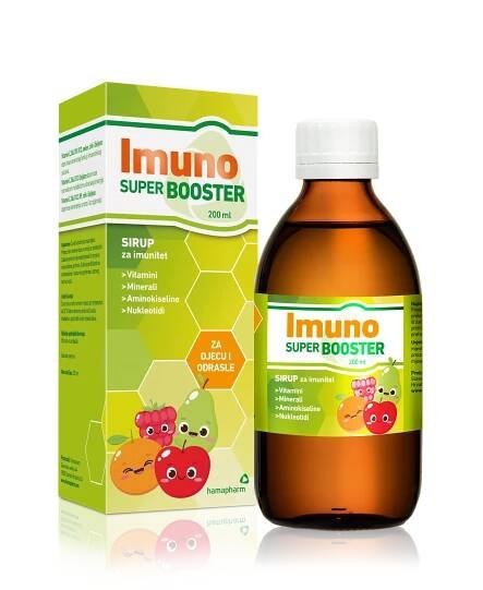 Imuno Super booster sirup+fľaša
