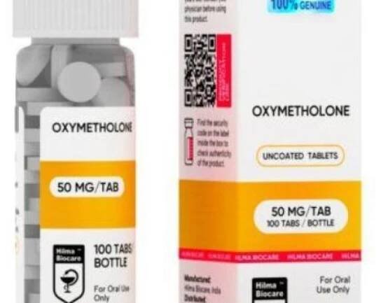 Oxymetholone - Hilma Biocare - 50mg - krabička se 100 záložkami