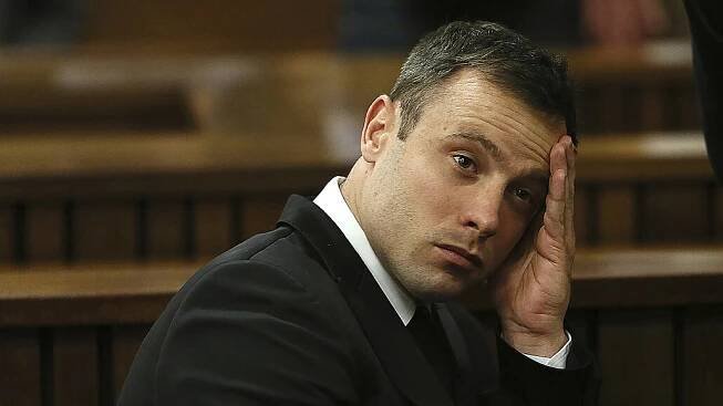 Oscar Pistorius na archivním snímku z roku 2014