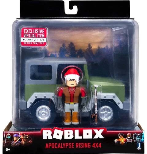 Roblox Sada auto a figurka Apocalypse Rising 4x4