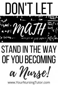 Math is a major part of nursing entrance exams like HESI A2 and TEAs. If you struggle with math, learn some suggestions for how to overcome your math anxiety.