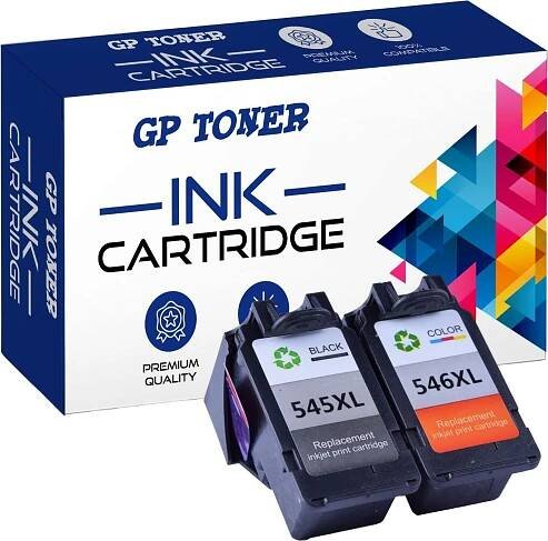 2x Inkoustové patrony PG-545 + CL-546 XL pro CANON MG2550 MG2555 MG2950 MX494 MX495