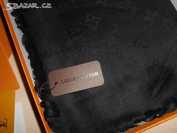 Louis Vuitton šátek Shawl Scarf, Dámská pánský šál