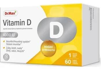 Dr. Max Vitamin D 4000 I.U. 60 kapslí