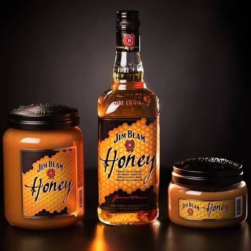 Candleberry Jim Beam Honey 624 g - candleberry.cz