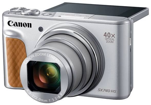 Canon PowerShot SX740 HS LITE stříbrný