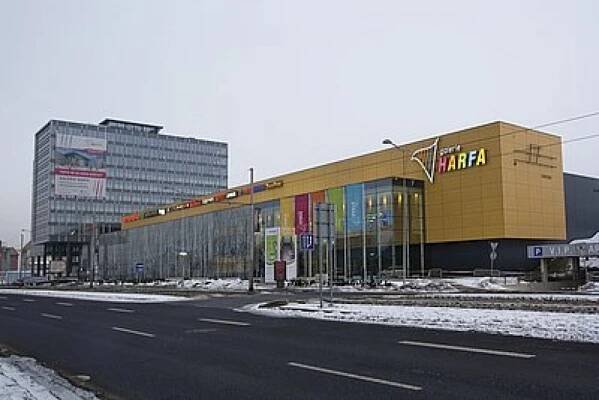 Galerie Harfa – moderní centrum obchodu a zábavy
