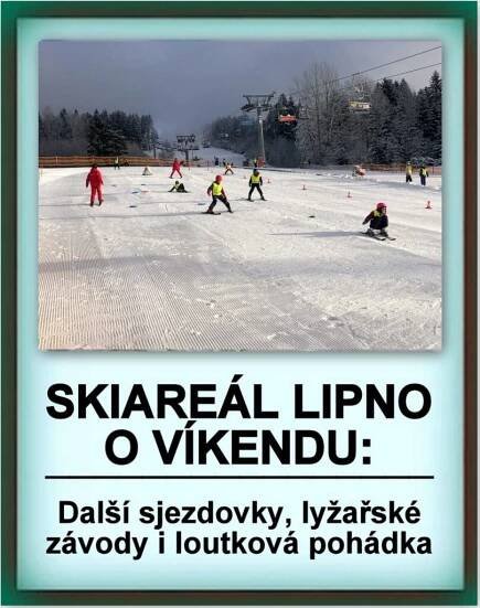 LIPNO NAD VLTAVOU: Podmínky pro zimní sporty jsou. O víkendu přibydou další sjezdovky a se chystají lyžařské závody i loutková pohádkaZa krásnější Vimperk