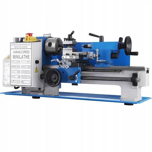 Mini kovový soustruh 7x12 palců 2250 ot./min 400 W variabilní rychlost na kov a dřevo Kód výrobce 0618-3BMNCC000JT