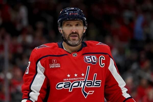 Alexandr Ovečkin v dresu Washington Capitals