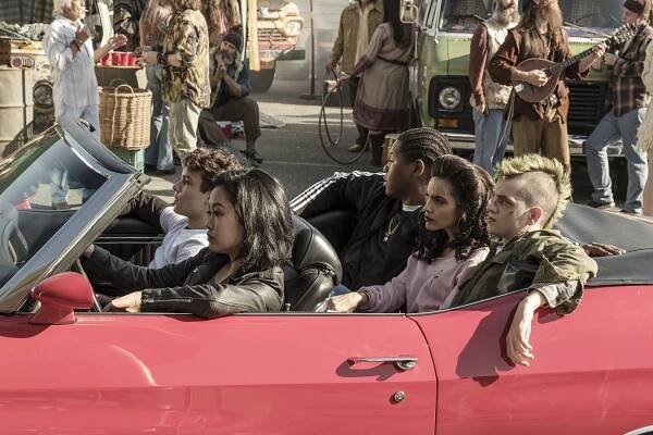 Deadly Class - Saudade - Z filmu - Benjamin Wadsworth, Lana Condor, Luke Tennie, María Gabriela de Faría, Liam James