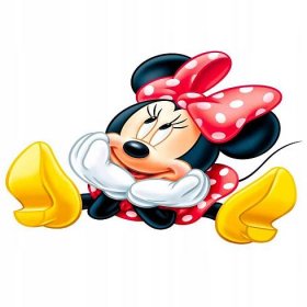 Minnie mouse - Samolepky na stenu MINI MOUSE pre bábätko MINNIE