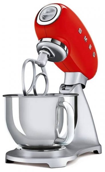 Červený kuchyňský robot SMEG