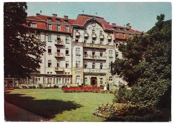 SLOVENSKO - TRENČIANSKÉ TEPLICE - LIEČEBNÝ DOM KRYM - Pohlednice místopis
