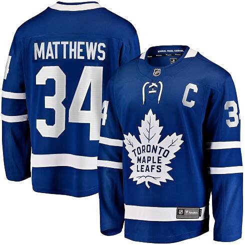 Dres Breakaway Toronto Maple Leafs Home Matthews SR