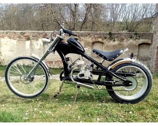 TIVIS | Sunway Motokolo Chopper Black 80cc 2t