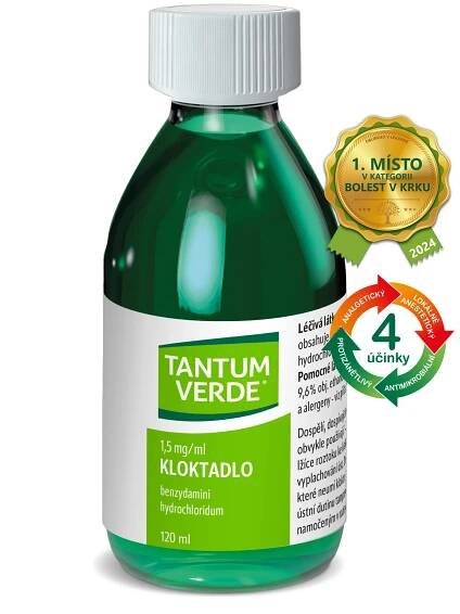 Tantum Verde kloktadlo 120ml | Alphega.cz