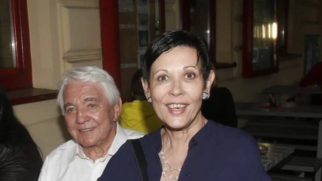 Paní Marta žila s Jiřím Krampolem jedenáct let. 