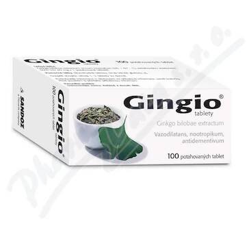 Gingio tablety por.tbl.flm.100x40mg