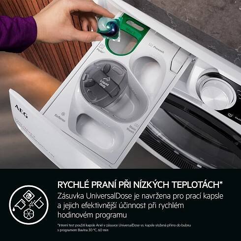 AEG 7000 ProSteam® LWR73864OC pračka se sušičkou