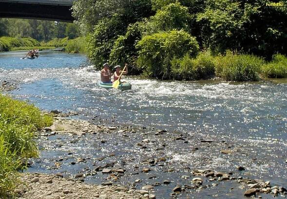 Fotky řeka Ostravice, země Česká republika - Vodácký průvodce www.raft.cz 