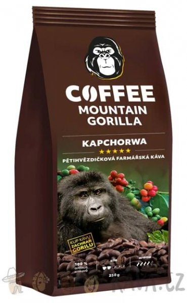MOUNTAIN GORILLA COFFEE Uganda Kapchorwa 250 g (espreso/filtr)