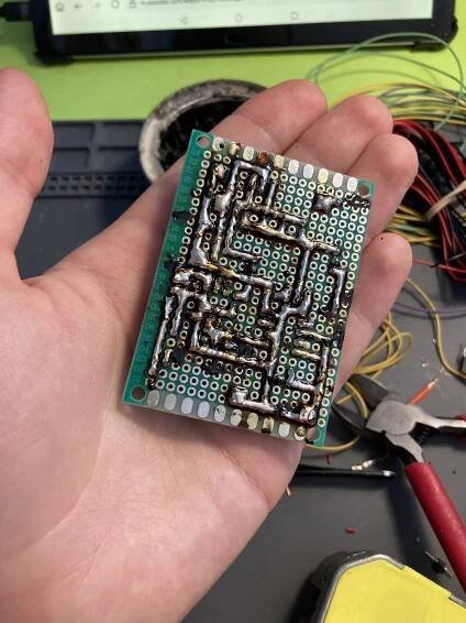 Prefboard prototype traces
