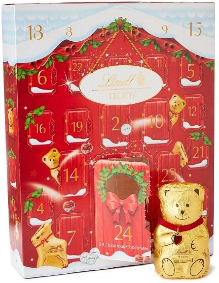 Lindt Teddy Adventní kalendář 243g