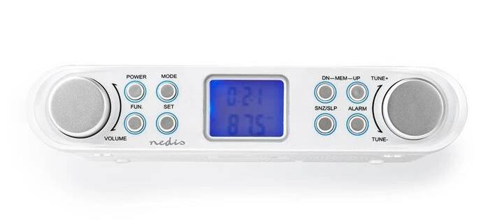 Rádio kuchyňské NEDIS RDFM4000WT bílé