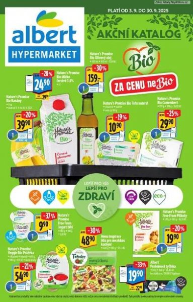 Leták Albert hypermarket (3. 9. - 30. 9. 2025) - strana 1 z 34