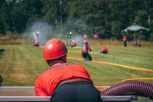 FOTO: Dolní Újezd se v hasičské lize ocitl poprvé na bedně