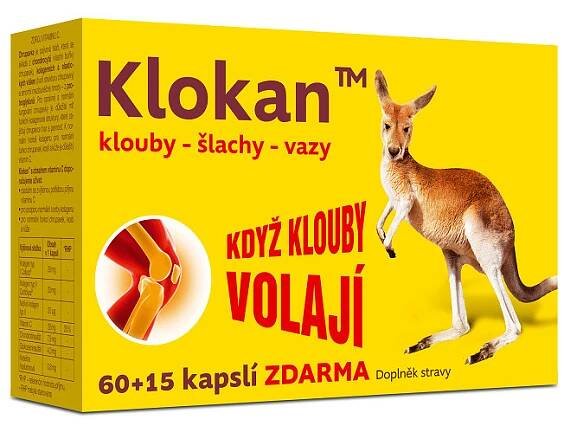 Barnys Klokan 60+15 kapslí ZDARMA | Lékárny IPC