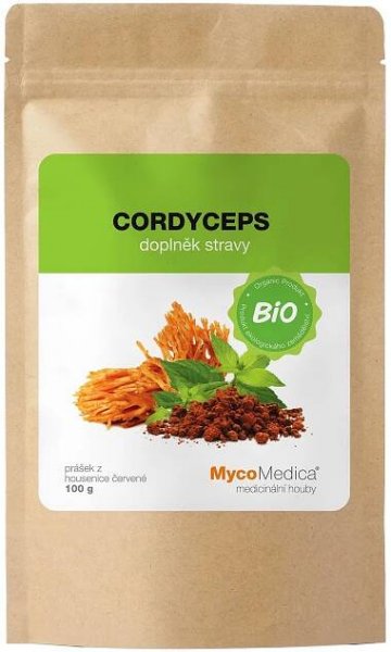 MycoMedica Cordyceps BIO 100g - skladem
